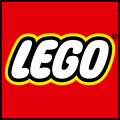 Lego Used - Tile 2 x 4 with Minifigure Worker with Shovel and Pile Head with Construction ~ [White]