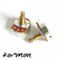 Karman Audio A500K 18mm Brass Shaft (split) Full Size Potentiometer