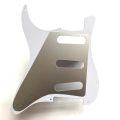S/S/S White 3ply Strat Style Pickguard
