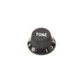 Black Strat style replacement knob set - 1 Volume, 2 tone