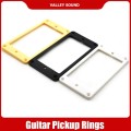 Flat style Single Humbucker guitar pickup ring - Black