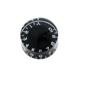 Black Speed Dial Gibson style replacement knob