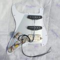 HSS Prewired Pickguard Loaded  with Alnico 5 Pickups - Brown Tortoise