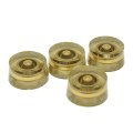 Gold Gibson speed dial style replacement knob