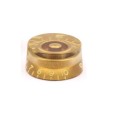Gold Gibson speed dial style replacement knob