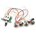 Pre-wired Electronics for 3 Single Coil Strat Style Guitar With Mini Size Pots