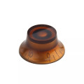 Amber Top Hat Gibson style replacement knob