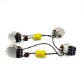 Solderless Pre-wired Electronics for Les Paul, SG or similar with 2V2T without Jack and Switch