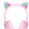 Wireless Headphones Cat Ear Pink - HOCO W27 Premium