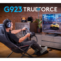 Logitech G923 Racing Wheel and Pedals, Force Feedback,Dual Clutch