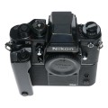 Nikon F3 PRESS camera black with motor Rare vintage SLR 35mm