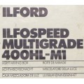 ILFORD Lopseed Multigrade 400HL-M1 Light Mixing Box