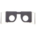 Stereo viewer compact folding type with case perfect for viewing negatives