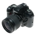Nikon F75 35mm Film Camera AF Nikkor 28-80mm 1:3.3-5.6 Zoom Lens