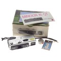 MINOLTA 16 QT vintage antique spy camera compact strap box manual excellent condition