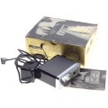 METZ Mecablitz 185 Electronic flash lightly used in box with charger and manual fits SLR hot shoe