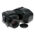 Bronica 6x6 Black S2 Medium format film camera Nikkor-P.C 1:2.8 f=75mm