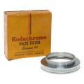 Kodak 33mm Push On Retina Camera Lens Adapter Ring Kodachrome Haze Filter