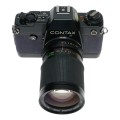 CONTAX 137 MD Quartz Vivitar 28-85mm MC Macro Focusing