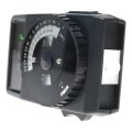 Vivitar 45 black analog hand held exposure light meter reading