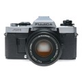 Fujica AX-1 SLR film camera 2.2/55 mm lens Vintage Serviced 35mm