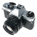 Fujica AX-1 SLR film camera 2.2/55 mm lens Vintage Serviced 35mm