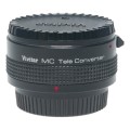VIVITAR MC Teleconverter 2x-22 lens adapter mount doubler