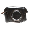 Minolta rangefinder vintage film camera antique leather case with strap