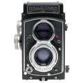 Rolleicord V TLR Vintage Film Camera Leather Keeper Lens caps