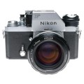 Nikon F SLR FTn Photomic Prism Finder Camera Nikkor S.C Auto 1:1.2 F=55mm