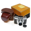 Ihagee EXA I 35mm SLR Film Camera Meritar 2.9/50 in Original Box