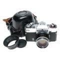 Zeiss Ikon Icarex 35S TM SLR Film Camera M42 Ultron 1.8/50