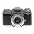 Zeiss Ikon Contaflex Super 35mm SLR Film Camera Tessar 2.8/50