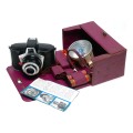 Ferrania Eura 120 Film 6x6 Medium Format Camera Flash Kit
