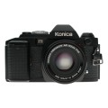 Konica FS-1 35mm Film SLR Camera Hexanon 1.8/50 AR