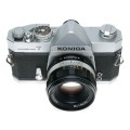 Konica Autoreflex T 35mm Film SLR Camera Hexanon 1.8/52