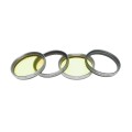 Set of 4 Leica filters for Summicron 2/50mm vintage lenses Uv yellow