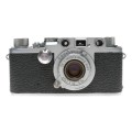 Red Dial IIIf Leica Elmar 3.5/50mm lens vintage film camera