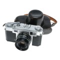 Yashica 35 Rangefinder Film Camera Yashinon 1:2.8 f=4.5cm Rare