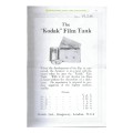 Kodak Film Tank Vintage Wood Home Development Dark Room Box