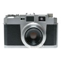 Aires 35 IIIA Film Rangefinder Camera Q Coral 1:2.8 f=4.5cm