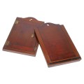 Large Format Antique Wood Stereo Camera Sheet Film Plate Holders