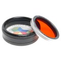 Rollei Orange Lens Filter fits Rolleiflex Rolleicord TLR Film Camera