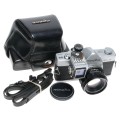Minolta SR-1s Model V 35mm SLR Camera Auto Rokkor-PF 1:2 f=55mm