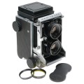 Mamiya C22 Professional TLR Bellows Film Camera Sekor 3.7/80mm