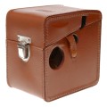 1227/2 Ikon vintage film camera antique leather case in used condition