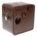 1227/2 Zeiss vintage film camera antique leather case in used condition