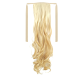 Tie-On Wavy Ponytail 55cm With Ribbons & Clip - 22-613 Light Blonde Mix
