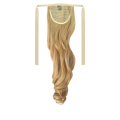 Tie-On Wavy Ponytail 55cm With Ribbons & Clip - 18 Medium Blonde