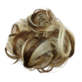 Ash Medium Blonde Mix (h18-613) - Hair Bun Scrunchy Chignon for Women